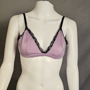 RSLove Lavender Lace Trim Bralette